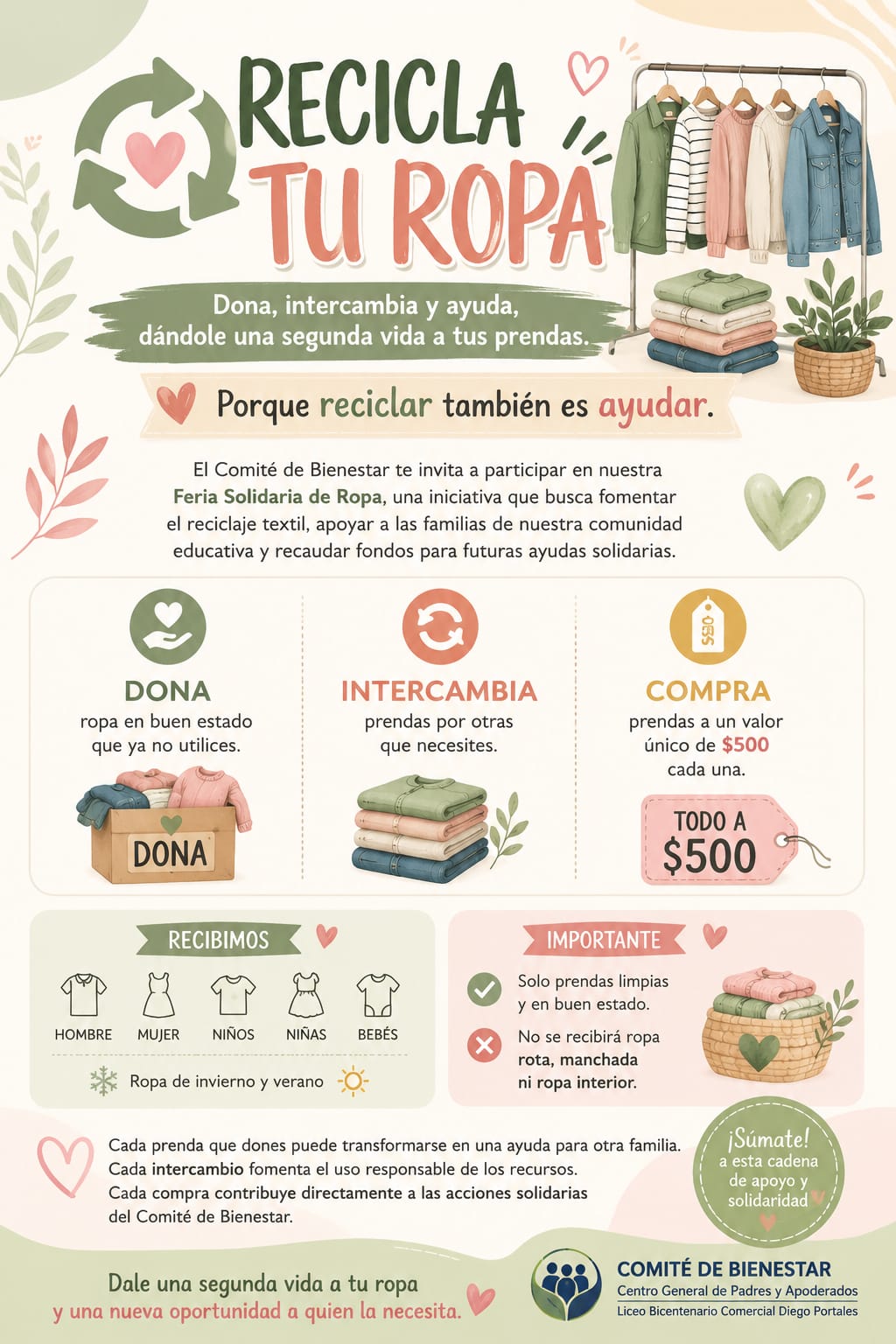 Recicla tu ropa