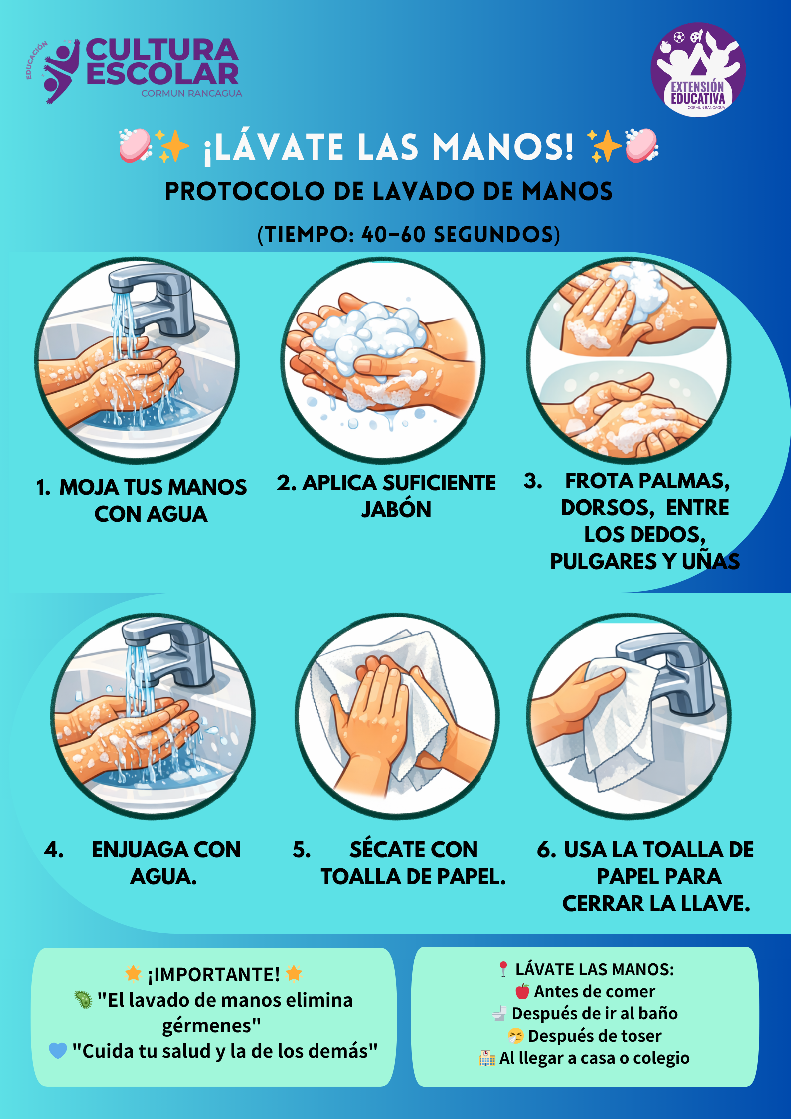 Día Mundial del Lavado de Manos