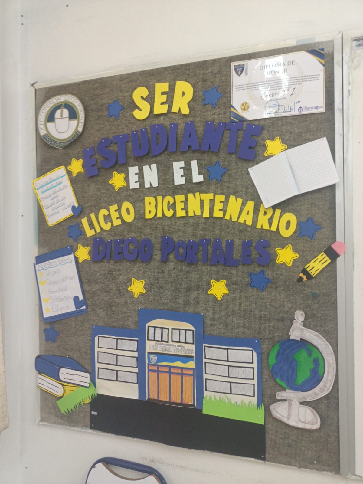 Premiación del concurso de decoración de murales