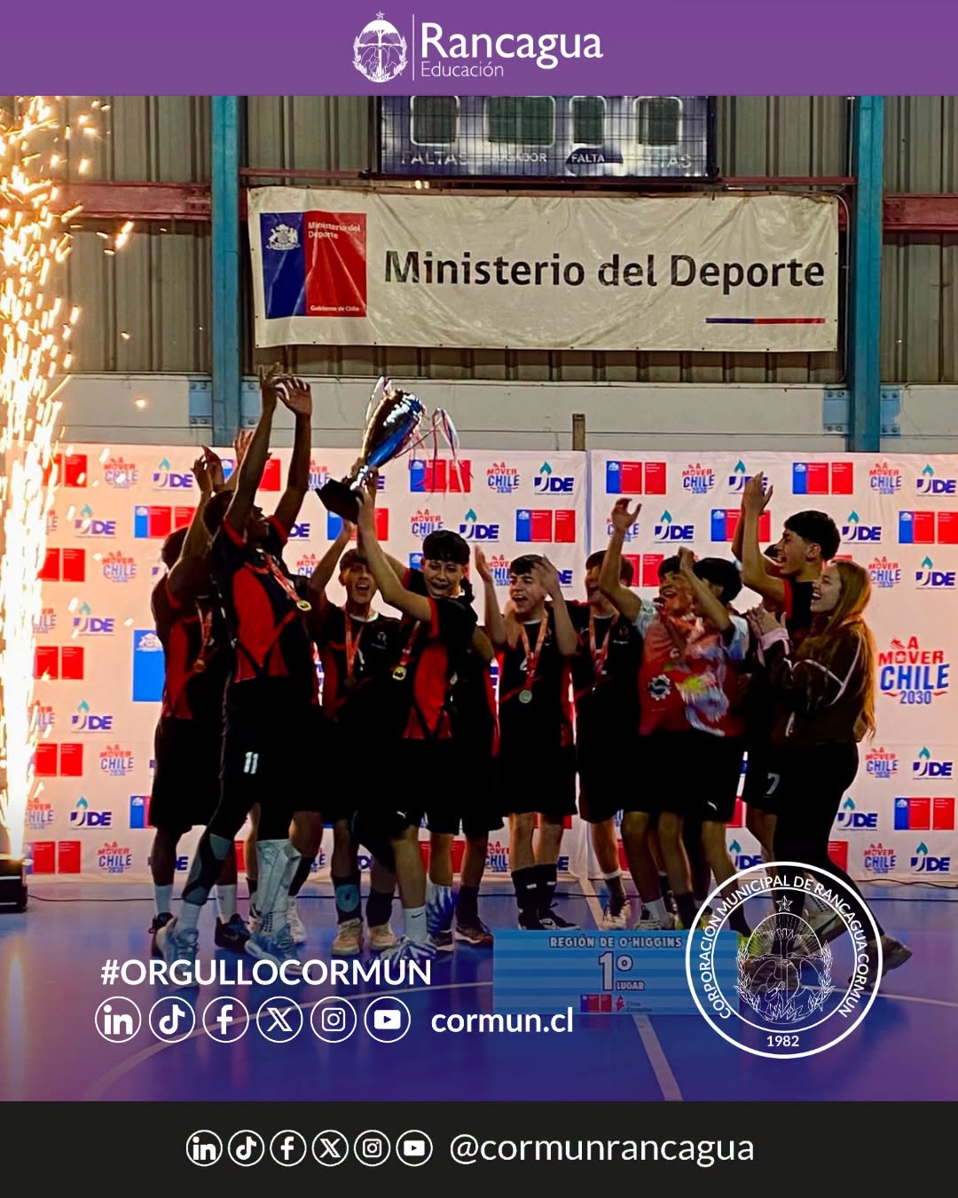 Triunfo del vóleibol